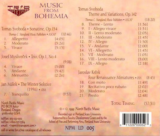 'Bohemia' CD