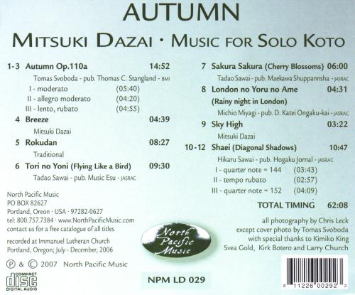 'Autumn' CD