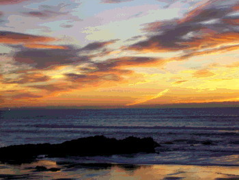 Oregon Coast Sunset Photo 2