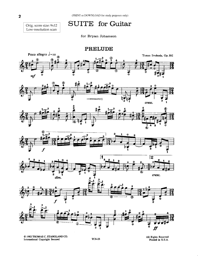 Sheet music