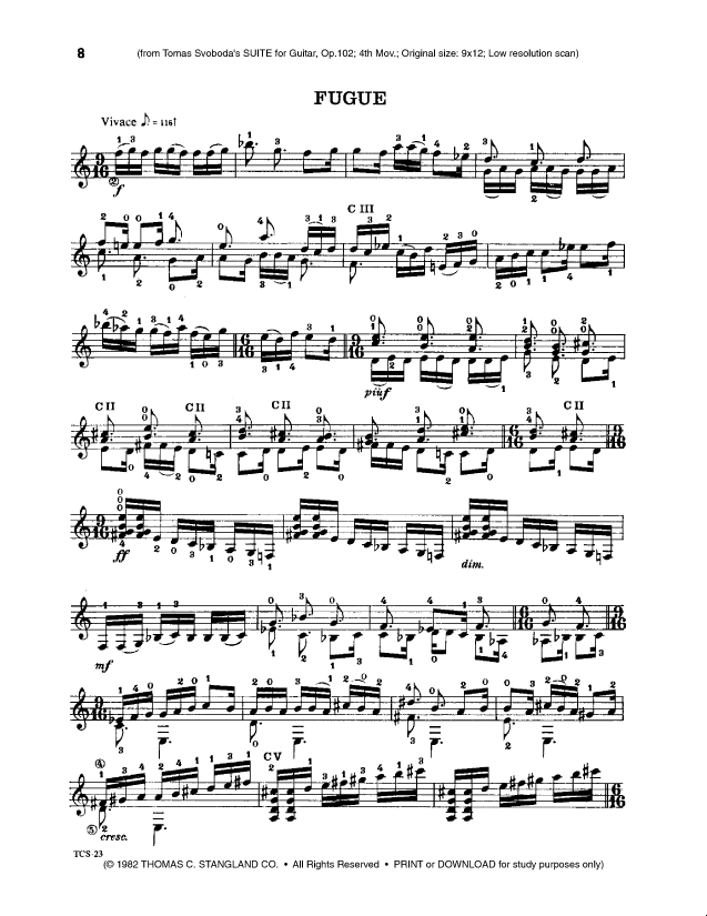 Sheet music