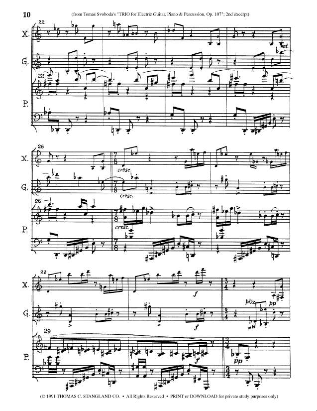 Sheet music