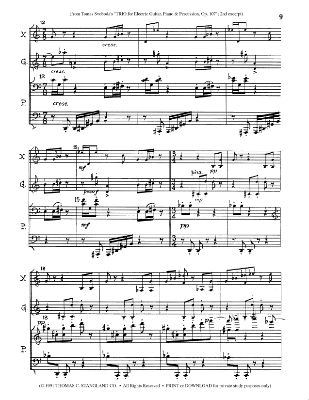 Sheet music