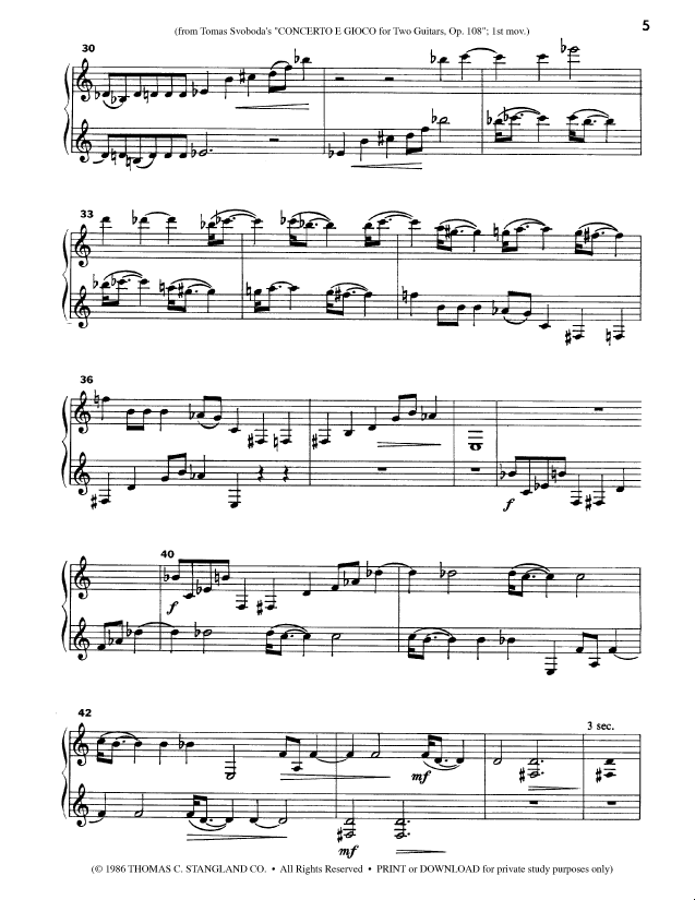 Sheet music