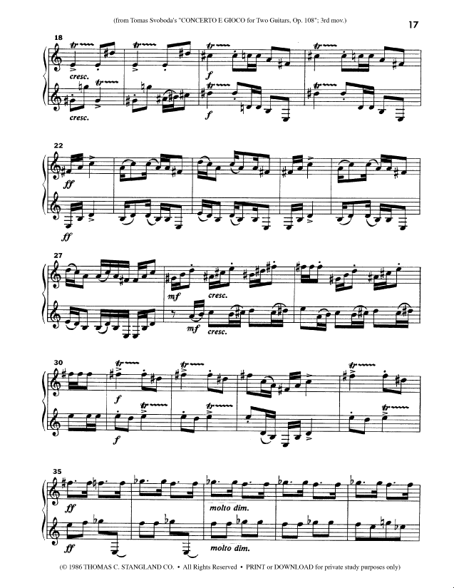 Sheet music