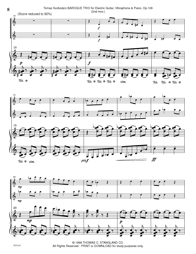 Sheet music