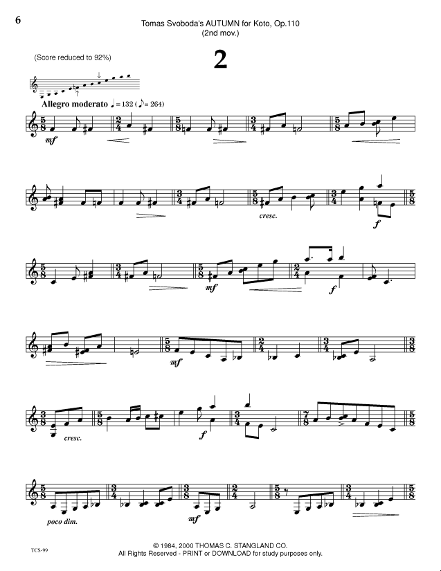 Sheet music