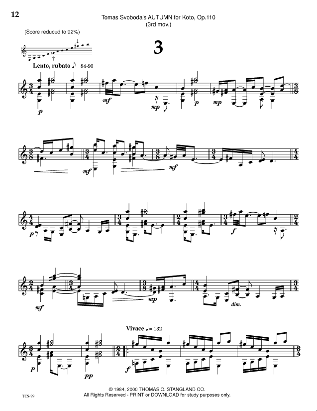 Sheet music