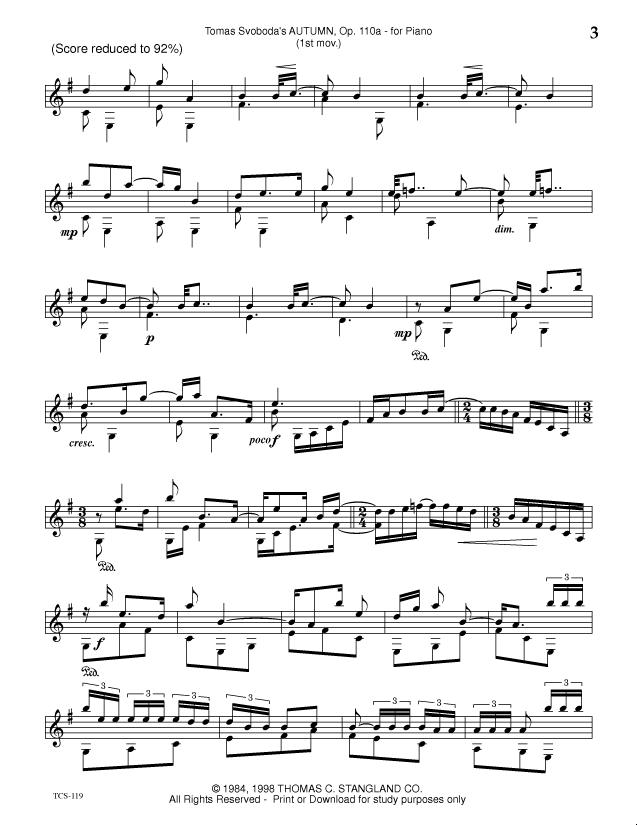 Sheet music