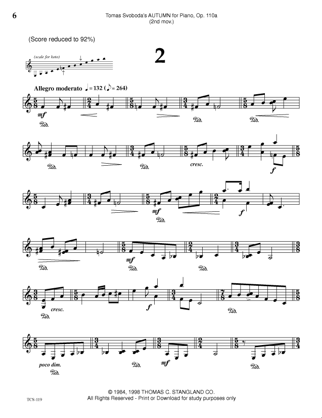 Sheet music