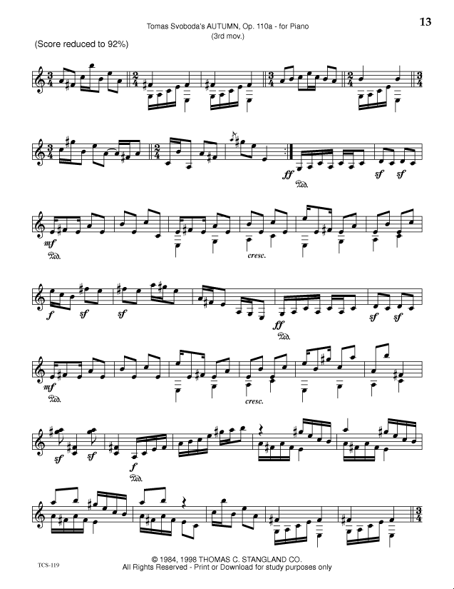 Sheet music