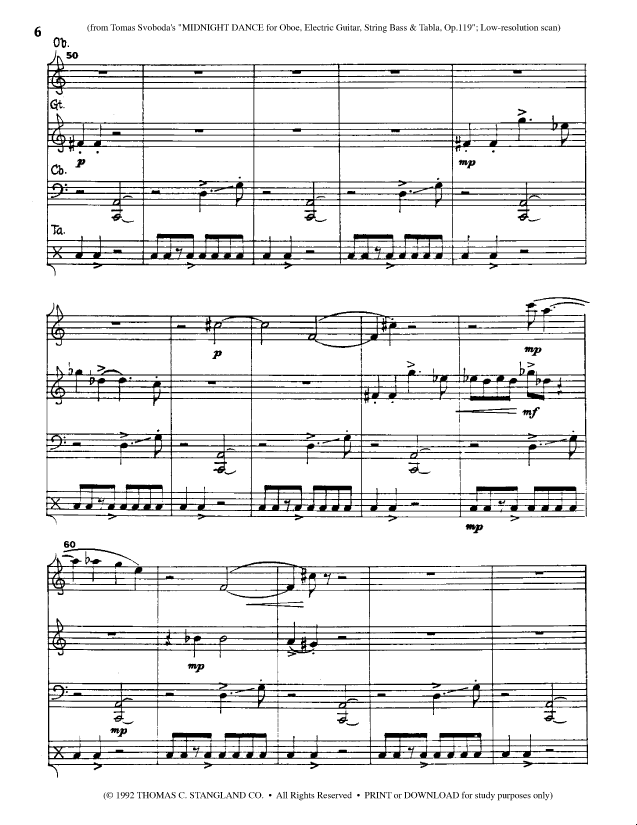 Sheet music