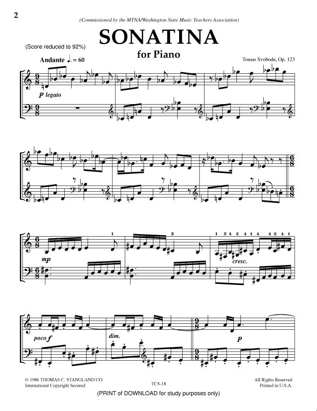 Sheet music