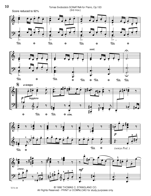 Sheet music