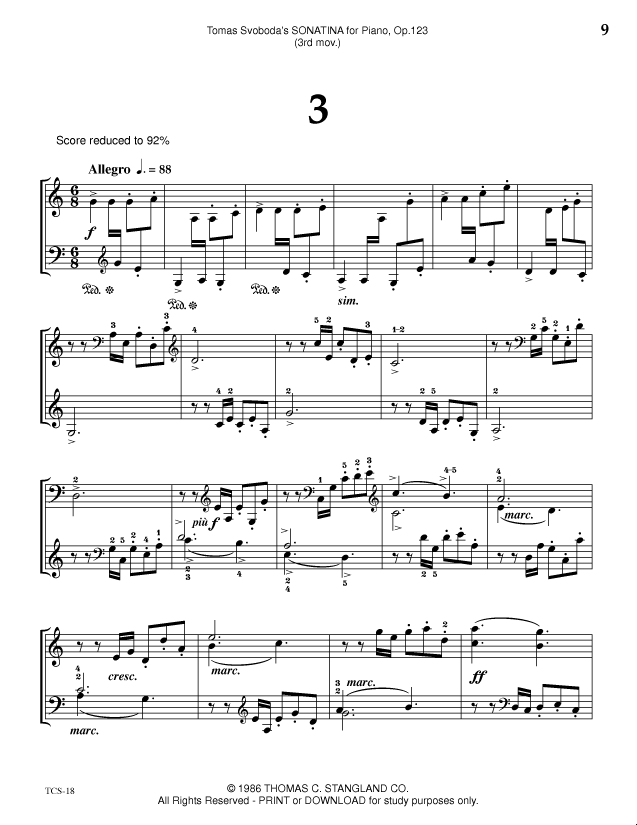 Sheet music