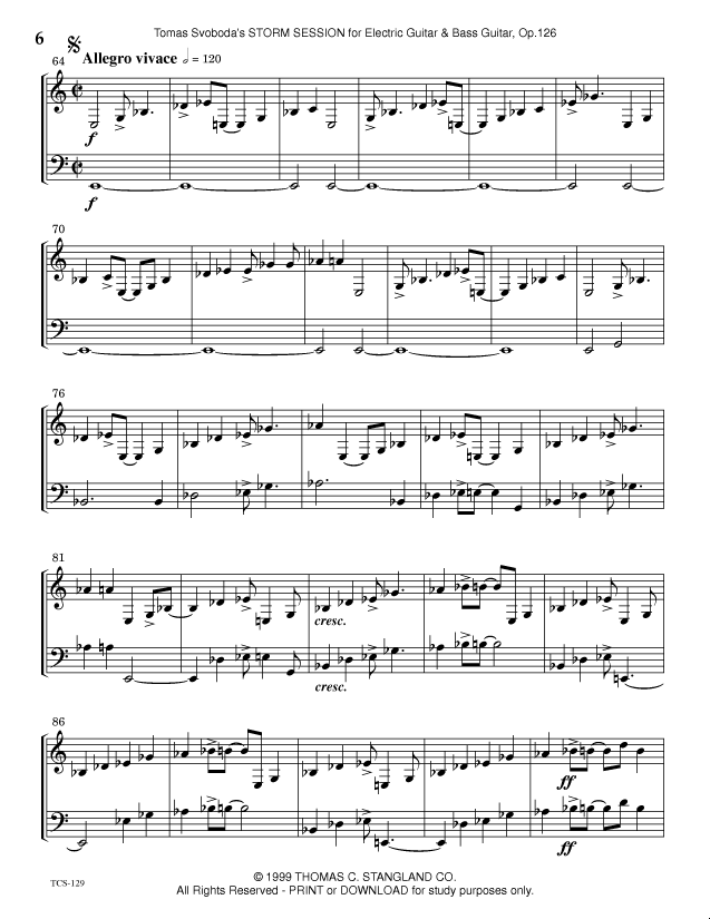 Sheet music