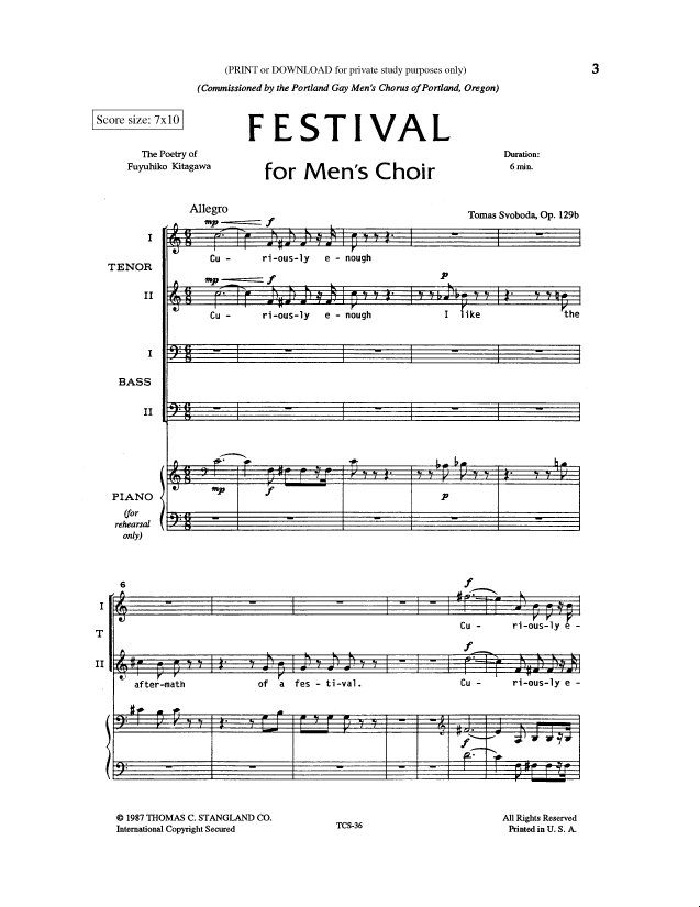 Sheet music