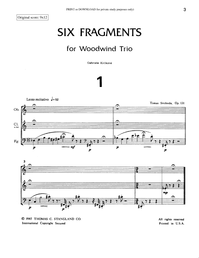 Sheet music