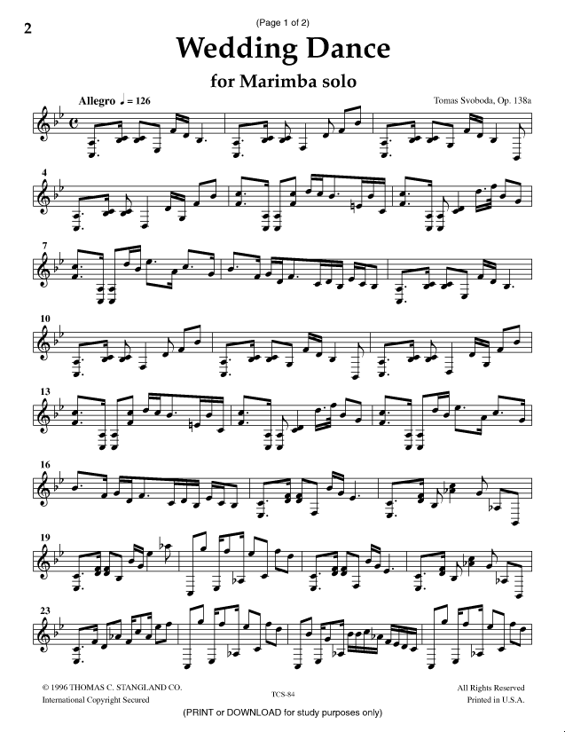 Sheet music