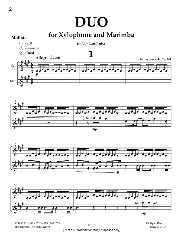 Sheet music