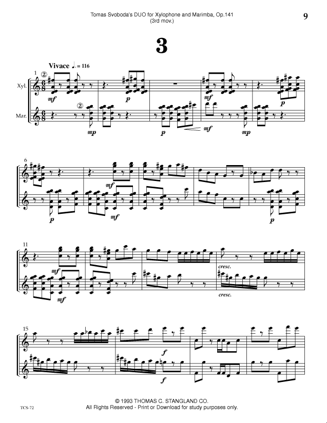 Sheet music