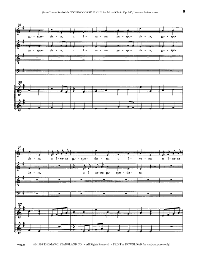 Sheet music