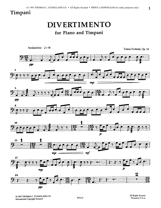 Sheet music