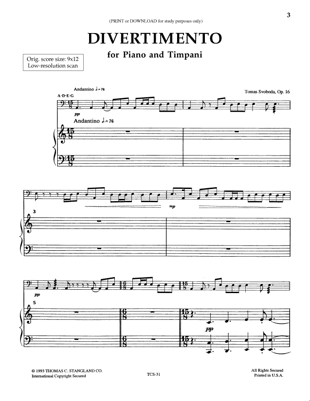 Sheet music