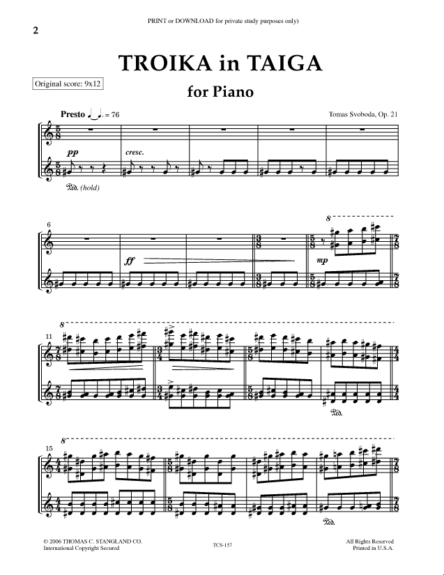 Sheet music