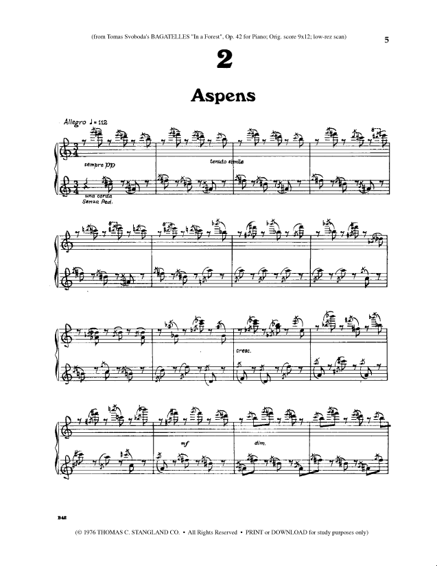 Sheet music