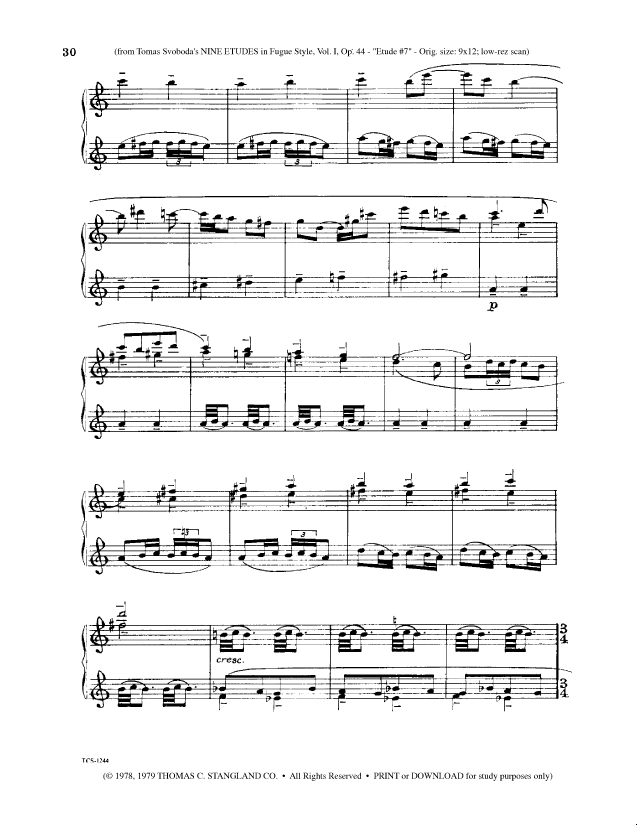 Sheet music