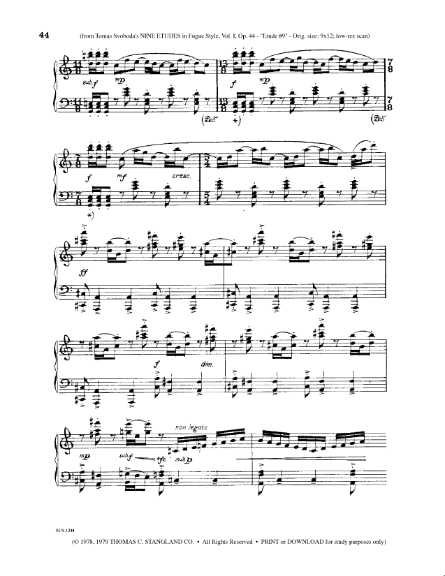 Sheet music