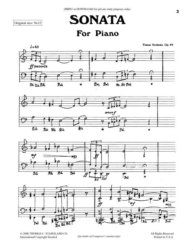 Sheet music