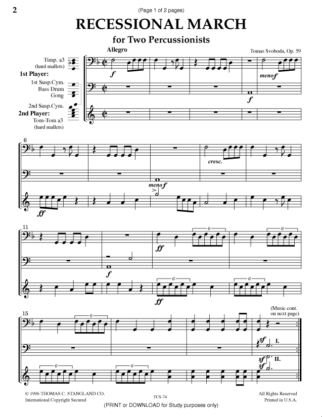 Sheet music