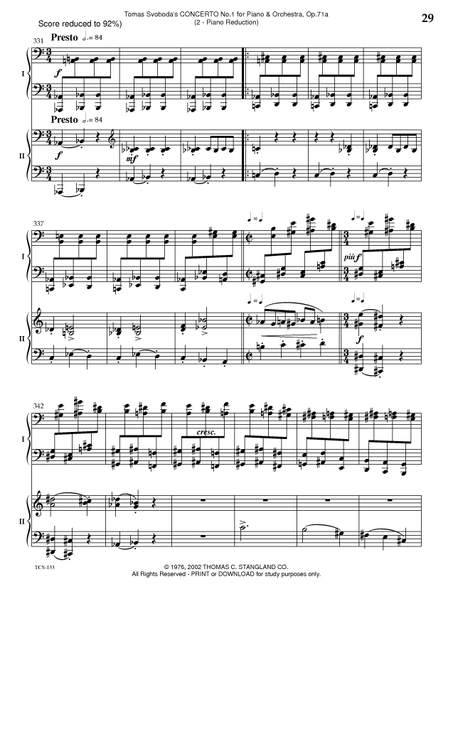 Sheet music