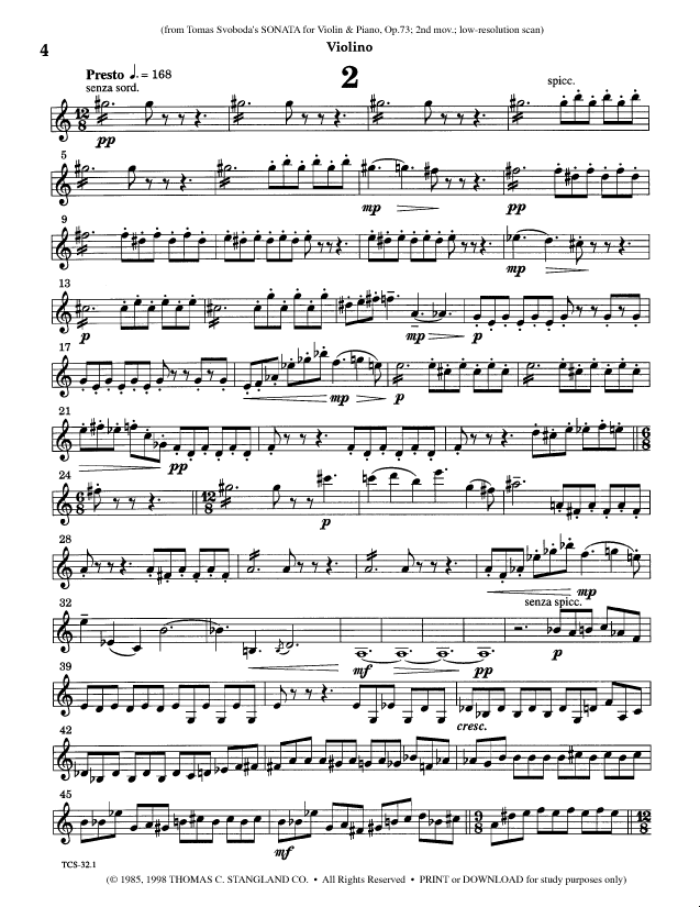 Sheet music