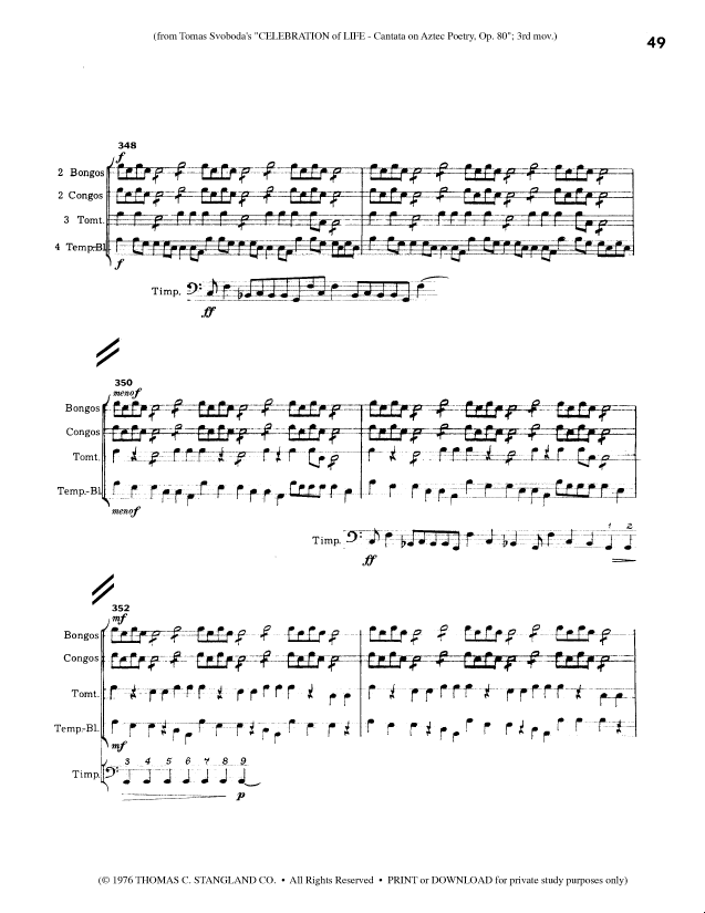 Sheet music