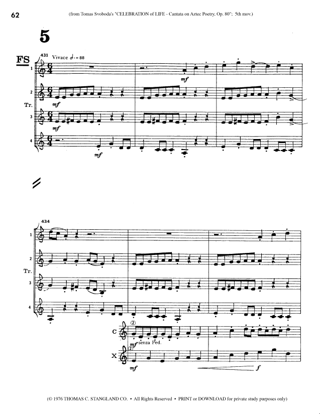 Sheet music