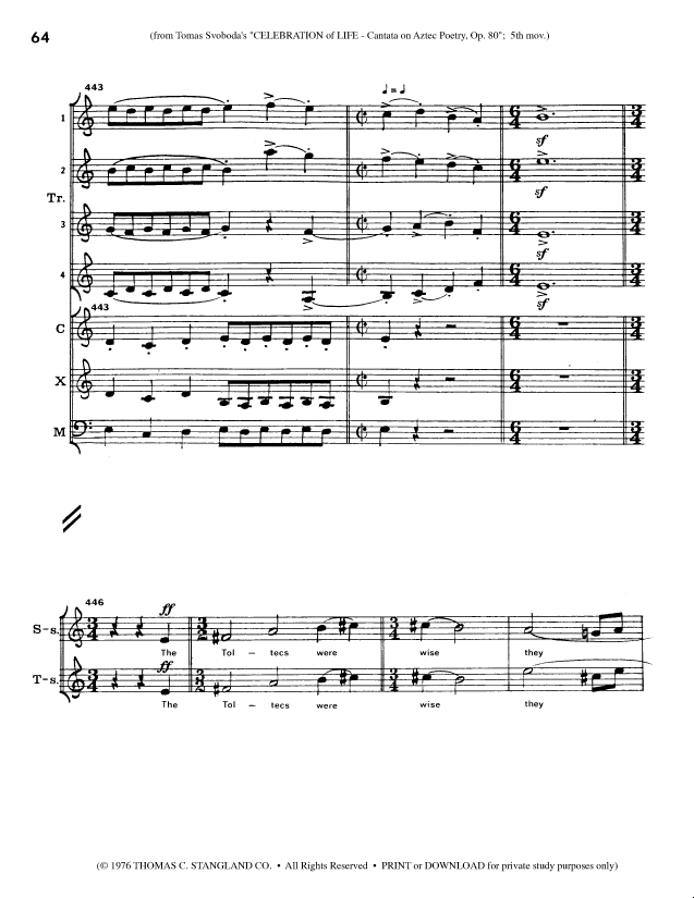 Sheet music