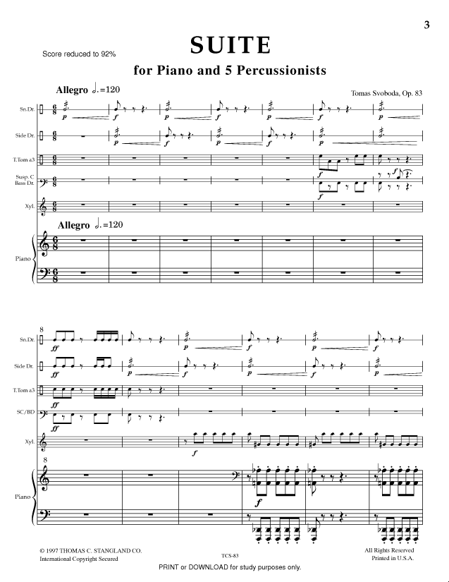 Sheet music