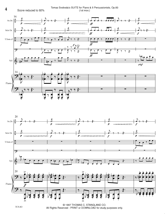 Sheet music