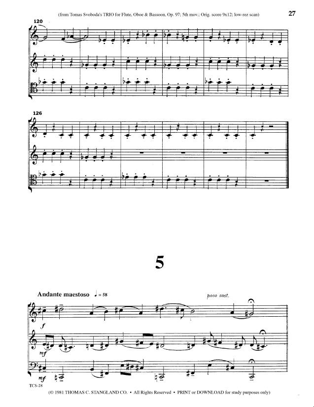 Sheet music