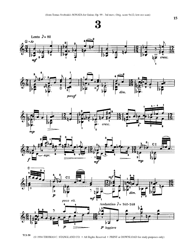 Sheet music