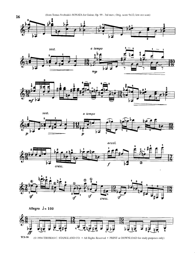 Sheet music