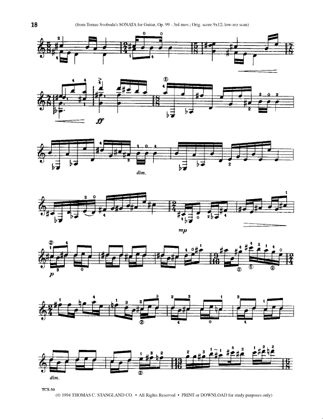 Sheet music